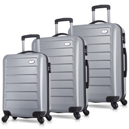 Zoozie Bags Juego de maletas de 3 piezas Gris